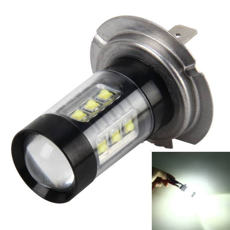 H7 4.2W 290 LM 6000K Car Fog Light with 16 3535 Lamps, DC 12V-24V(White Light) - free shipping - PMC TechLife - Order now!