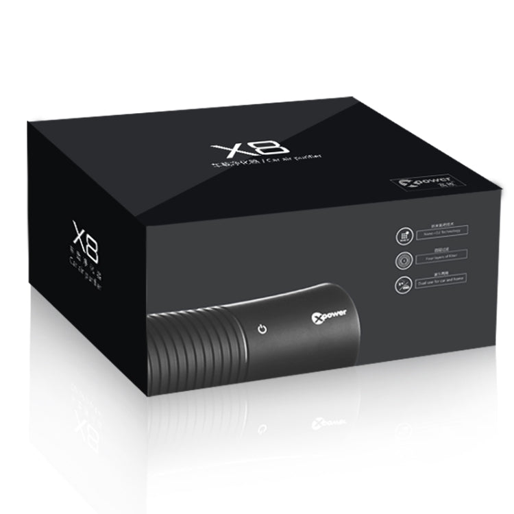 XPower X8 Car MAF Nano Air Purifier Negative Ions Air Cleaner - Air Purifier by Xpower | Online Shopping South Africa | PMC TechLife | Buy Now Pay Later Mobicred