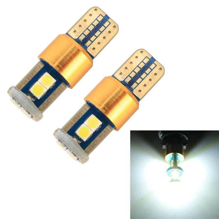 2 PCS T10 / W5W / 168 / 194 DC12V / 1.6W / 6000K / 130LM 6LEDs SMD-3030 Car Clearance Light(White Light) - Clearance Lights by PMC TechLife | Online Shopping South Africa | PMC TechLife | Buy Now Pay Later Mobicred