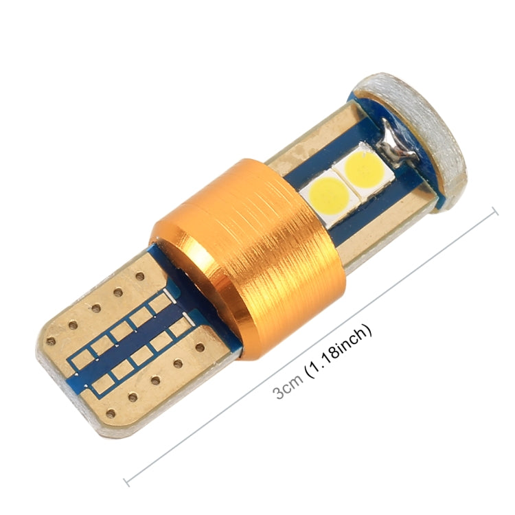 2 PCS T10 / W5W / 168 / 194 DC12V / 1.6W / 6000K / 130LM 6LEDs SMD-3030 Car Clearance Light(White Light) - Clearance Lights by PMC TechLife | Online Shopping South Africa | PMC TechLife | Buy Now Pay Later Mobicred