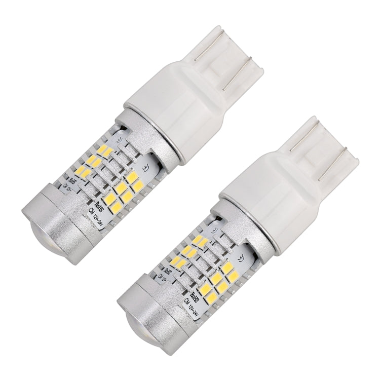 2 PCS 7443-T20-2835 10.5W 780LM 6000K 21 SMD 2835 LEDs Car Brake Light DC 12~24V(White Light) - Brake Lights by PMC TechLife | Online Shopping South Africa | PMC TechLife | Buy Now Pay Later Mobicred