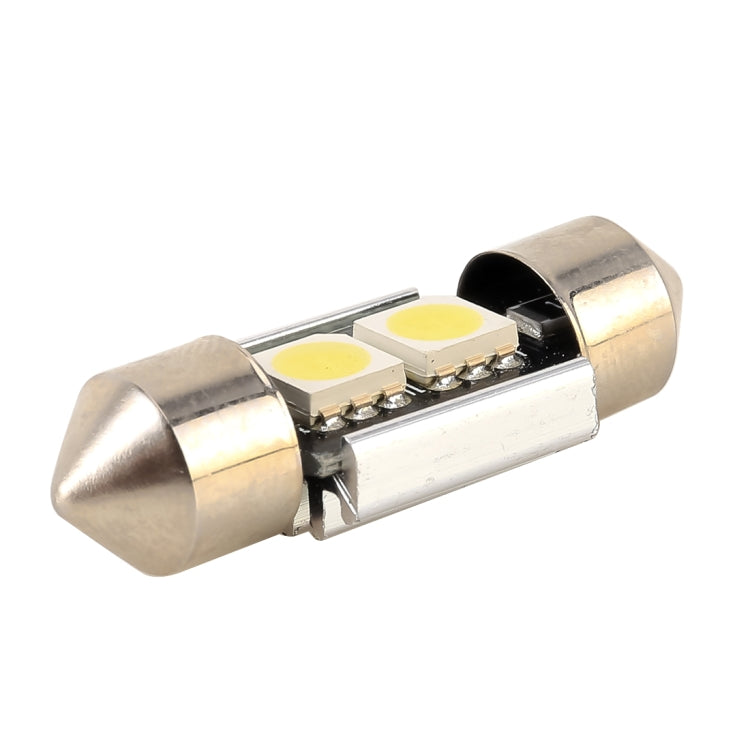 10 PCS 31mm DC12V / 1.7W / 7000K / 70LM 2LEDs SMD-5050 Car Reading Lamp(White Light) - Dome Lights by PMC TechLife | Online Shopping South Africa | PMC TechLife | Buy Now Pay Later Mobicred
