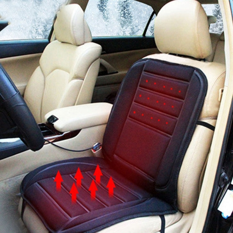 12V Winter Warmer Car Seat Electrical Heating Cushion Pad(Black) - Seat Accessories by PMC Jewellery | Online Shopping South Africa | PMC Jewellery | Buy Now Pay Later Mobicred