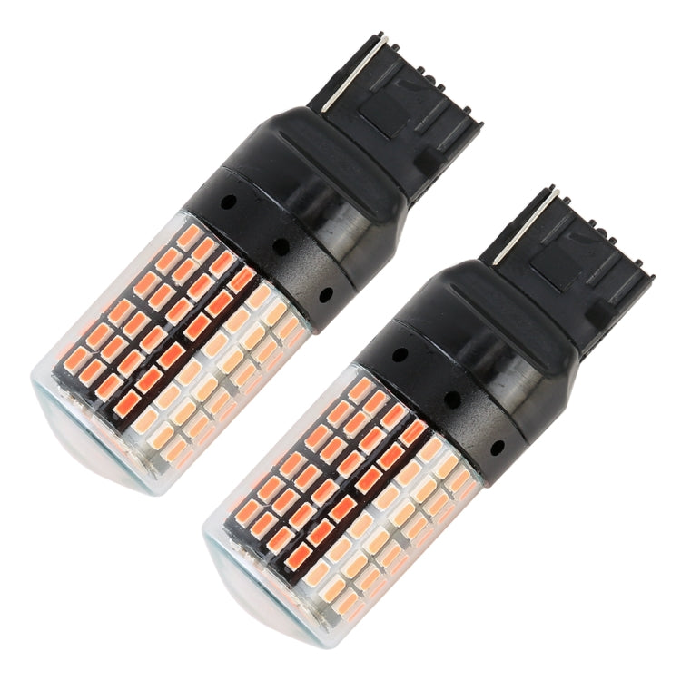2 PCS T20 / 7440 DC12V / 18W / 1080LM Car Auto Turn Lights with SMD-3014 Lamps (Red Light) - Arrow Turn Lights by PMC TechLife | Online Shopping South Africa | PMC TechLife | Buy Now Pay Later Mobicred