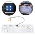 JX-9488 720x540 Effective Pixel NTSC 60HZ CMOS II Universal Waterproof Car Rear View Backup Camera with 2W 80LM 5000K White Light 4LED Lamp, DC 12V, Wire Length: 4m(White) - Rear View Cameras by PMC TechLife | Online Shopping South Africa | PMC TechLife | Buy Now Pay Later Mobicred