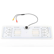 JX-9488 720x540 Effective Pixel NTSC 60HZ CMOS II Universal Water-resistant Car Rear View Backup Camera with 2W 80LM 5000K White Light 4LED Lamp, DC 12V, Wire Length: 4m(White)