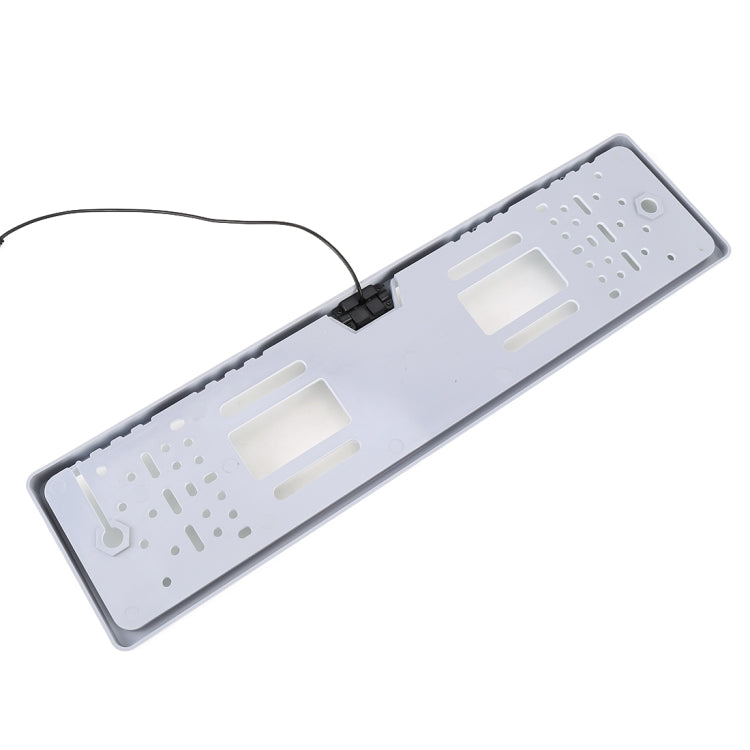 JX-9488 720x540 Effective Pixel NTSC 60HZ CMOS II Universal Waterproof Car Rear View Backup Camera with 2W 80LM 5000K White Light 4LED Lamp, DC 12V, Wire Length: 4m(White) - Rear View Cameras by PMC TechLife | Online Shopping South Africa | PMC TechLife | Buy Now Pay Later Mobicred