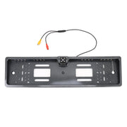 JX-9488 720x540 Effective Pixel NTSC 60HZ CMOS II Universal Water-resistant Car Carbon Fiber Rear View Backup Camera with 2W 80LM 5000K White Light 4LED Lamp, DC 12V, Wire Length: 4m