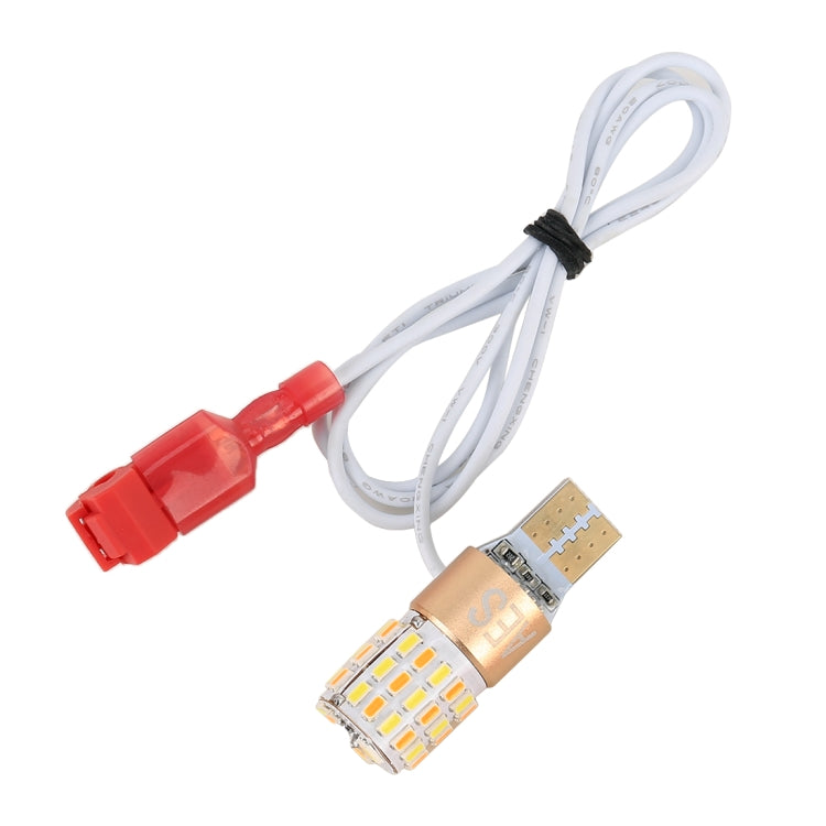 2 PCS T10 DC12V / 2.2W / 6000K / 160LM Car Auto Turn Lights / Running Lights (Turn: Yellow Light; Running: White Light) - Running Lights by PMC TechLife | Online Shopping South Africa | PMC TechLife | Buy Now Pay Later Mobicred