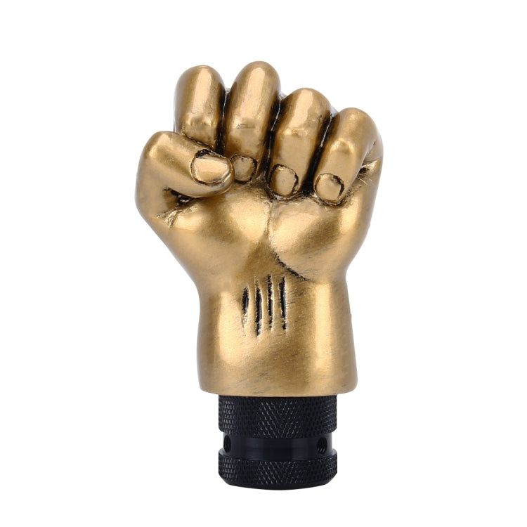 Universal Fist Shape Aluminum Manual or Automatic Gear Shift Knob Compatible with Three Rubber Covers Fit for All Car - Shift Knob by PMC TechLife | Online Shopping South Africa | PMC TechLife | Buy Now Pay Later Mobicred