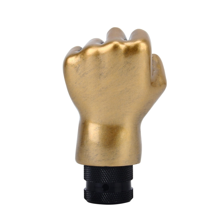 Universal Fist Shape Aluminum Manual or Automatic Gear Shift Knob Compatible with Three Rubber Covers Fit for All Car - Shift Knob by PMC TechLife | Online Shopping South Africa | PMC TechLife | Buy Now Pay Later Mobicred