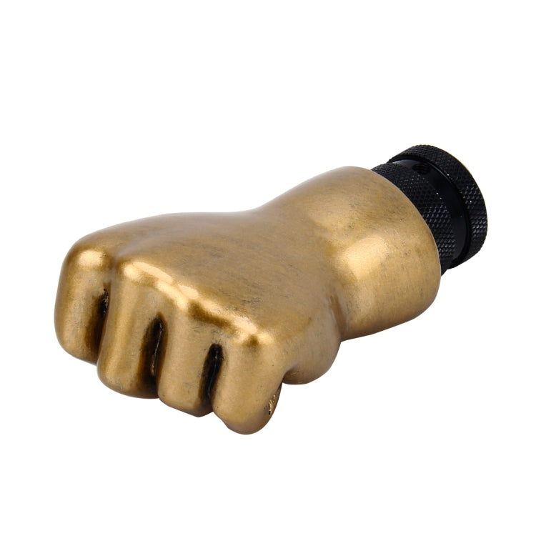 Universal Fist Shape Aluminum Manual or Automatic Gear Shift Knob Compatible with Three Rubber Covers Fit for All Car - Shift Knob by PMC TechLife | Online Shopping South Africa | PMC TechLife | Buy Now Pay Later Mobicred