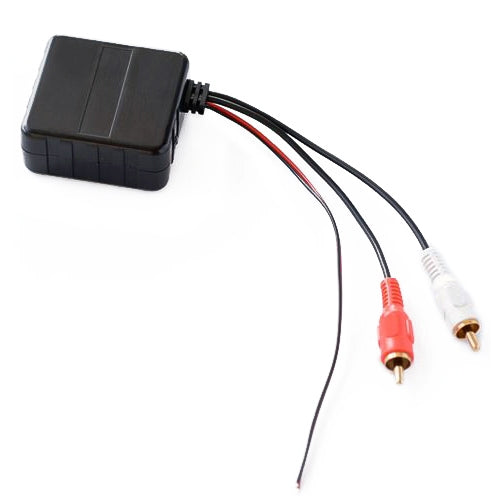 Universal Car Wireless Bluetooth Module 2RCA Lotus Male AUX Audio Adapter Cable - DIY Cables by PMC TechLife | Online Shopping South Africa | PMC TechLife | Buy Now Pay Later Mobicred