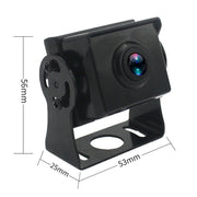 PZ612-AHD IP67 120 Degree Car AHD 1080P 2 Megapixels 7 inch 1-Way Rearview Mirror Monitor, Night Vision Full Color