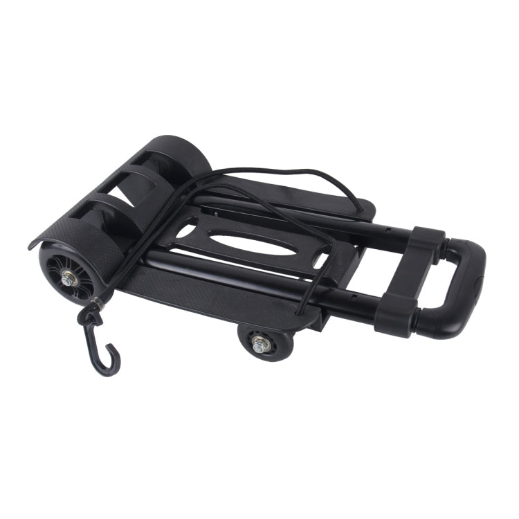 Lightweight Portable Folding Luggage Carts Travel Trolley with Rope - Hand Carts by PMC TechLife | Online Shopping South Africa | PMC TechLife | Buy Now Pay Later Mobicred