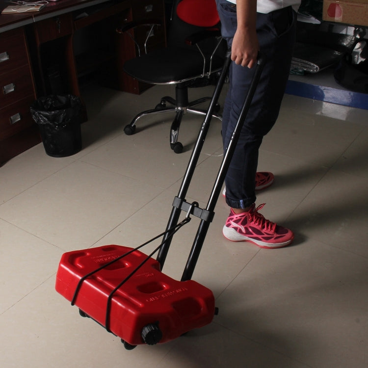 Lightweight Portable Folding Luggage Carts Travel Trolley with Rope - Hand Carts by PMC TechLife | Online Shopping South Africa | PMC TechLife | Buy Now Pay Later Mobicred