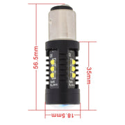 2 PCS MZ 10W 1080LM 5500K 1157 12 XB-D LED Car Brake Lights BAY15D Reverse Lamps Car Tail Parking Light Auto Turn Signals, DC 12-24V(White Light)
