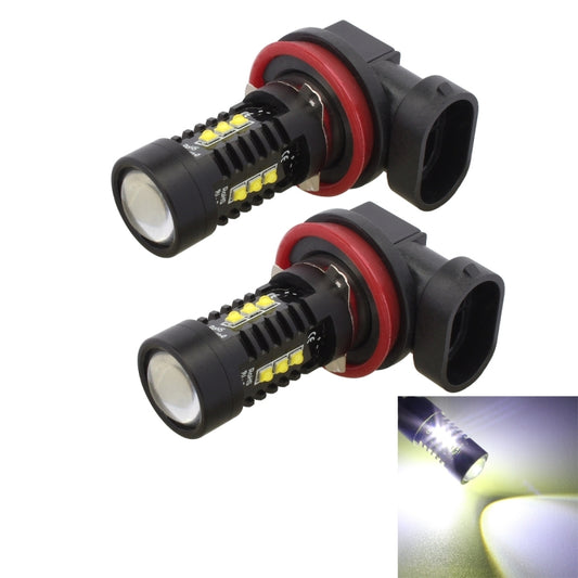 2 PCS MZ 10W 1080 LM 5500K H8/H11 12 XB-D LED Car Front Fog Lights Car Car Fog Light Auto Daytime Running Lights, DC 12-24V(White Light) - Fog / Driving Lights by MZ | Online Shopping South Africa | PMC Jewellery | Buy Now Pay Later Mobicred