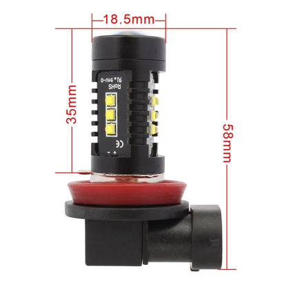 2 PCS MZ 10W 1080 LM 5500K H8/H11 12 XB-D LED Car Front Fog Lights Car Car Fog Light Auto Daytime Running Lights, DC 12-24V(White Light) - Fog / Driving Lights by MZ | Online Shopping South Africa | PMC Jewellery | Buy Now Pay Later Mobicred