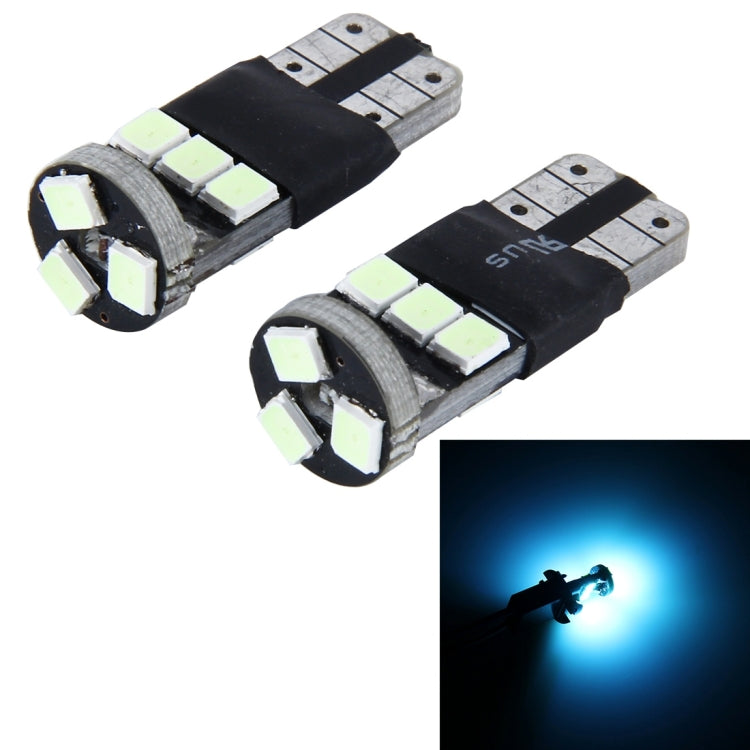 2 PCS T10 5W SMD 2835 9 LED Car Clearance Lights Lamp, DC 12V(Ice Blue Light) - Clearance Lights by PMC TechLife | Online Shopping South Africa | PMC TechLife | Buy Now Pay Later Mobicred