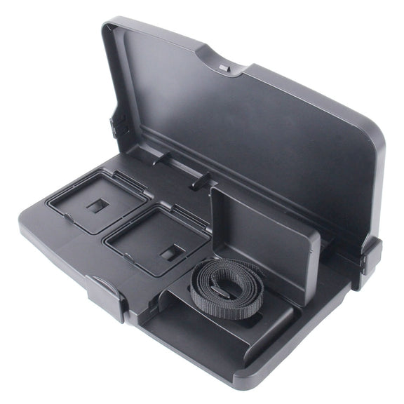 SHUNWEI SD-1503 Vehicle Multi-function Foldable Tray Back Seat Table Drink Food Cup Holder Travel Dining Tray Organzier