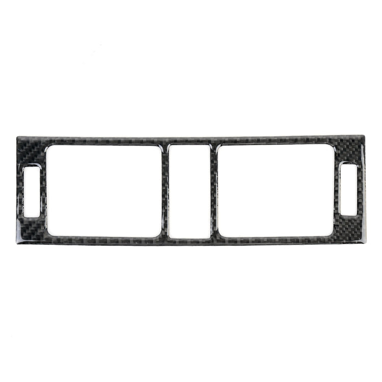 Car Dashboard Air Conditioning Frame Carbon Fiber Decorative Sticker for Mercedes-Benz W204 - Car Interior Mouldings by PMC TechLife | Online Shopping South Africa | PMC TechLife