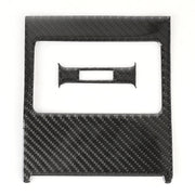 2 PCS Car Rear Air Outlet Frame Carbon Fiber Decorative Sticker for Mercedes-Benz W204