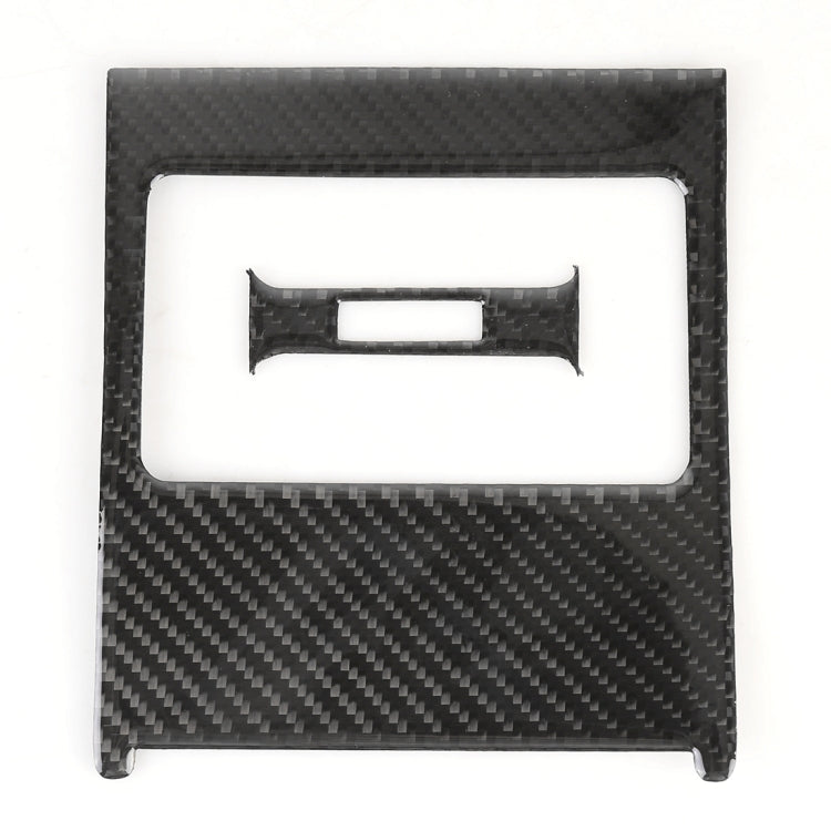 2 PCS Car Rear Air Outlet Frame Carbon Fiber Decorative Sticker for Mercedes-Benz W204