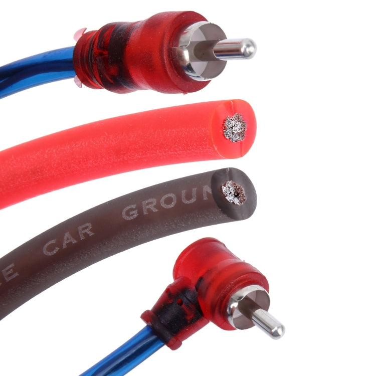 1200W 6GA Car Copper Clad Aluminum Power Subwoofer Amplifier Audio Wire Cable Kit with 60Amp Fuse Holder - DIY Cables by PMC TechLife | Online Shopping South Africa | PMC TechLife | Buy Now Pay Later Mobicred
