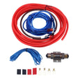 1200W 10GA Car Copper Clad Aluminum Power Subwoofer Amplifier Audio Wire Cable Kit with 60Amp Fuse Holder - DIY Cables by PMC TechLife | Online Shopping South Africa | PMC TechLife | Buy Now Pay Later Mobicred