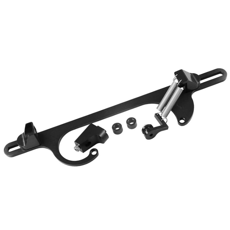 Car Modification Throttle Base Cable Base Section Aluminum Alloy Throttle Cable(Black) - Engine Fittings by PMC TechLife | Online Shopping South Africa | PMC TechLife | Buy Now Pay Later Mobicred