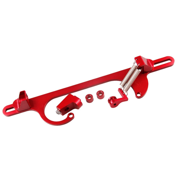Car Modification Throttle Base Cable Base Section Aluminum Alloy Throttle Cable(Red) - Engine Fittings by PMC TechLife | Online Shopping South Africa | PMC TechLife | Buy Now Pay Later Mobicred