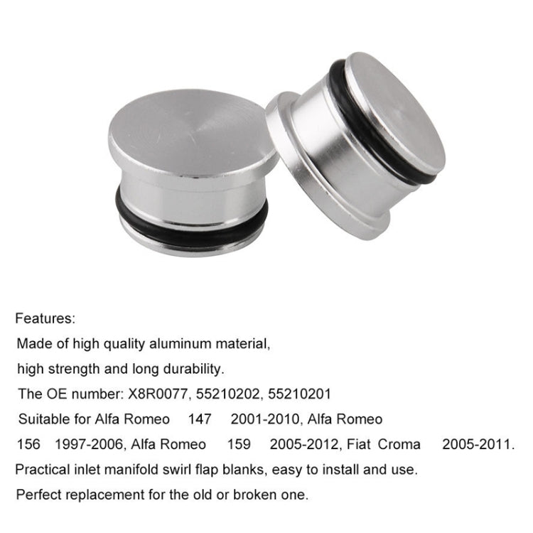 5 PCS Car Modified Inlet Manifold Swirl Flap Blanks Intake Manifold Valve Cylinder Head Screw X8R0077 / 55210202 / 55210201 for Alfa Romeo - free shipping - PMC TechLife - Order now!