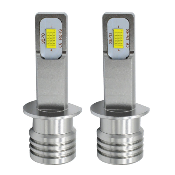 2 PCS H1 72W 1000LM 6000-6500K Super Bright Car Fog Light LED Bulbs, DC 12-24V