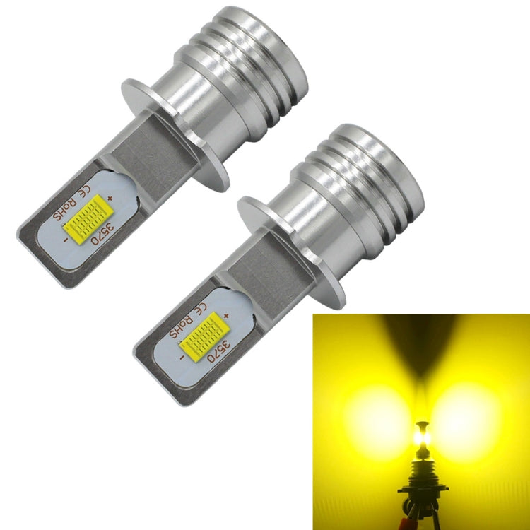2 PCS H3 72W 1000LM 6000-6500K Super Bright Car Fog Light LED Bulbs, DC 12-24V - Fog / Driving Lights by PMC TechLife | Online Shopping South Africa | PMC TechLife | Buy Now Pay Later Mobicred