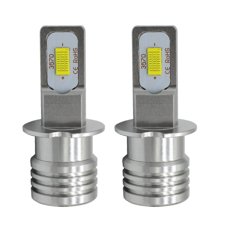 2 PCS H3 72W 1000LM 6000-6500K Super Bright Car Fog Light LED Bulbs, DC 12-24V - Fog / Driving Lights by PMC TechLife | Online Shopping South Africa | PMC TechLife | Buy Now Pay Later Mobicred