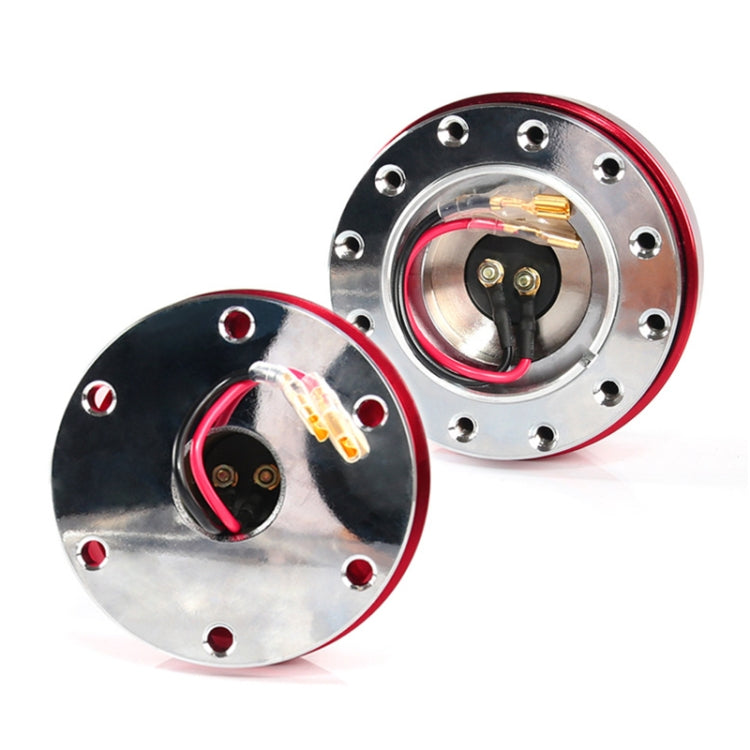 Universal 60mm Car Steering Wheel Quick Release HUB Racing Adapter Snap Off Boss Kit(Black)