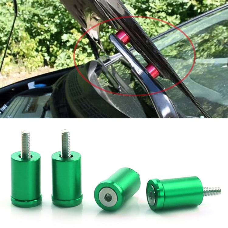 4 PCS Car Modified Isolation Column Engine Cover Blocked Up Screw Engine Turbine Ventilation Gasket Screw Washer (Green) - Nuts & Bolts by PMC TechLife | Online Shopping South Africa | PMC TechLife | Buy Now Pay Later Mobicred