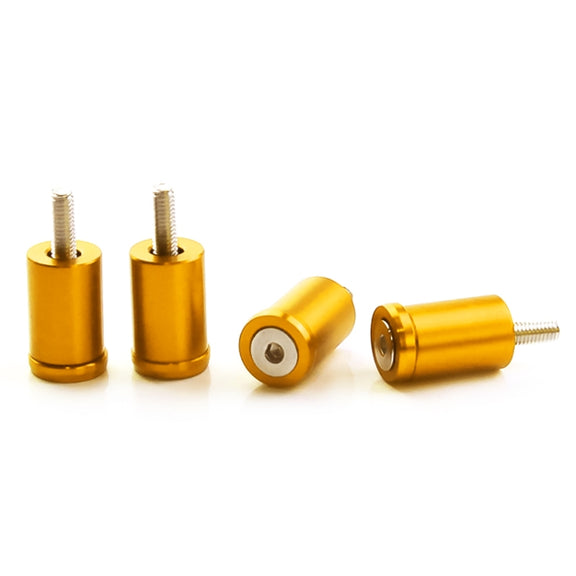 4 PCS Car Modified Isolation Column Engine Cover Blocked Up Screw Engine Turbine Ventilation Gasket Screw Washer (Gold)