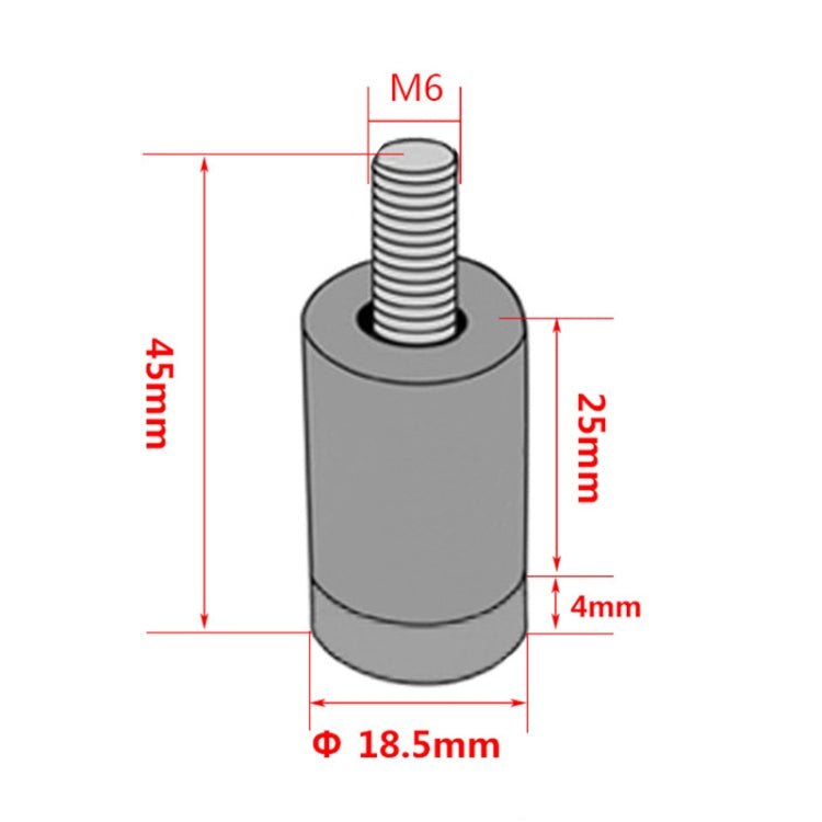 4 PCS Car Modified Isolation Column Engine Cover Blocked Up Screw Engine Turbine Ventilation Gasket Screw Washer (Gold)