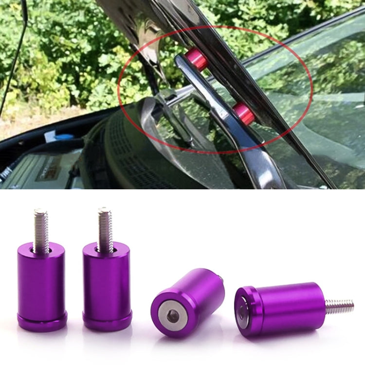 4 PCS Car Modified Isolation Column Engine Cover Blocked Up Screw Engine Turbine Ventilation Gasket Screw Washer (Purple) - free shipping - PMC TechLife - Order now!