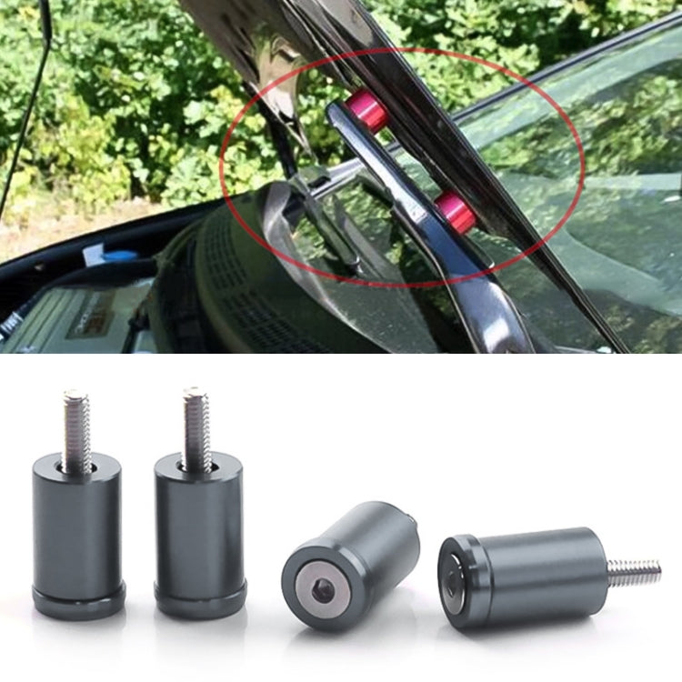 4 PCS Car Modified Isolation Column Engine Cover Blocked Up Screw Engine Turbine Ventilation Gasket Screw Washer (Silver Grey) - Nuts & Bolts by PMC TechLife | Online Shopping South Africa | PMC TechLife | Buy Now Pay Later Mobicred