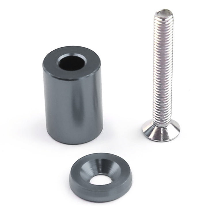 4 PCS Car Modified Isolation Column Engine Cover Blocked Up Screw Engine Turbine Ventilation Gasket Screw Washer (Silver Grey) - Nuts & Bolts by PMC TechLife | Online Shopping South Africa | PMC TechLife | Buy Now Pay Later Mobicred