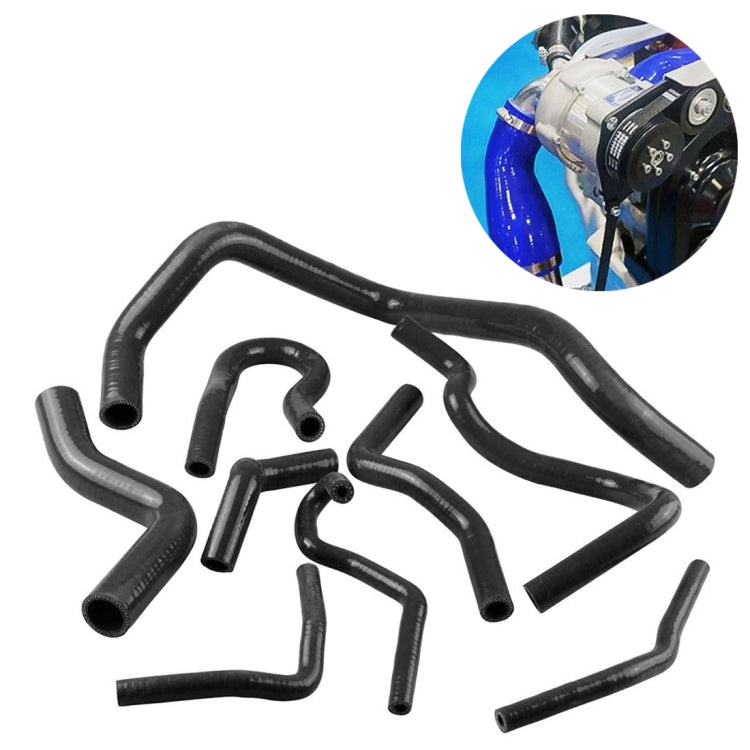 9 PCS Auto Silicone Radiator Hose Kit for Honda Civic D15 D16 EG EK 1992-2000(Black) - free shipping - PMC TechLife - Order now!