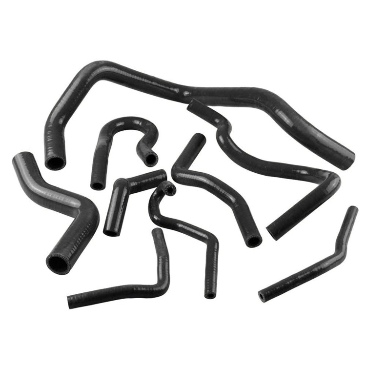 9 PCS Auto Silicone Radiator Hose Kit for Honda Civic D15 D16 EG EK 1992-2000(Black) - free shipping - PMC TechLife - Order now!