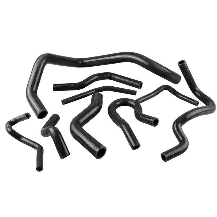 9 PCS Auto Silicone Radiator Hose Kit for Honda Civic D15 D16 EG EK 1992-2000(Black) - free shipping - PMC TechLife - Order now!