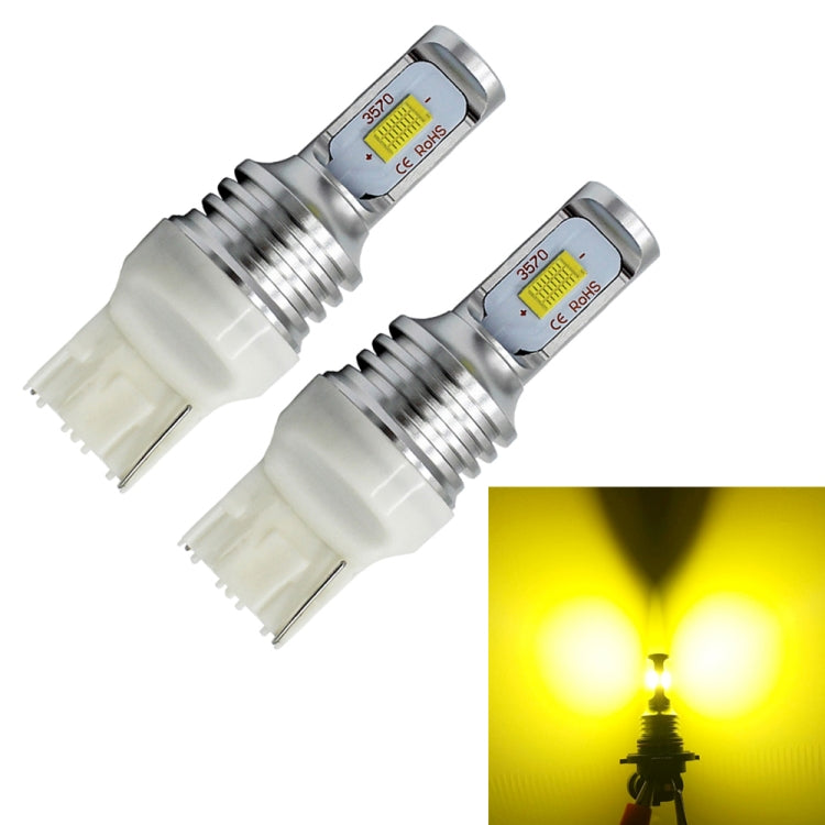2 PCS T20/7440 72W 1000LM 6000-6500K Bright White Light Car Turn Backup LED Bulbs Reversing Lights, DC 12-24V - Arrow Turn Lights by PMC TechLife | Online Shopping South Africa | PMC TechLife | Buy Now Pay Later Mobicred