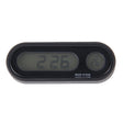 Multi-Function Digital Temperature Thermometer Clock LCD Monitor Battery Meter Detector Display - Clocks & Car Meters by PMC TechLife | Online Shopping South Africa | PMC TechLife | Buy Now Pay Later Mobicred
