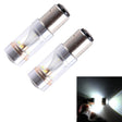 2 PCS 1157/BAY15D 30W 350 LM 6000K White Light 6 LED Canbus Car Brake Light Bulb, DC 12V - free shipping - PMC TechLife - Order now!