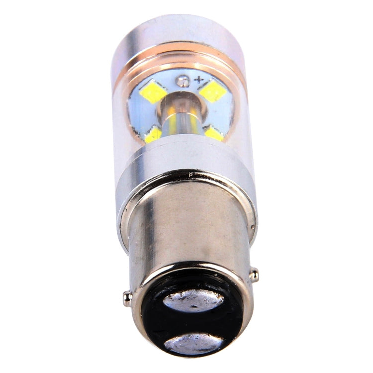 2 PCS 1157/BAY15D 30W 350 LM 6000K White Light 6 LED Canbus Car Brake Light Bulb, DC 12V - free shipping - PMC TechLife - Order now!